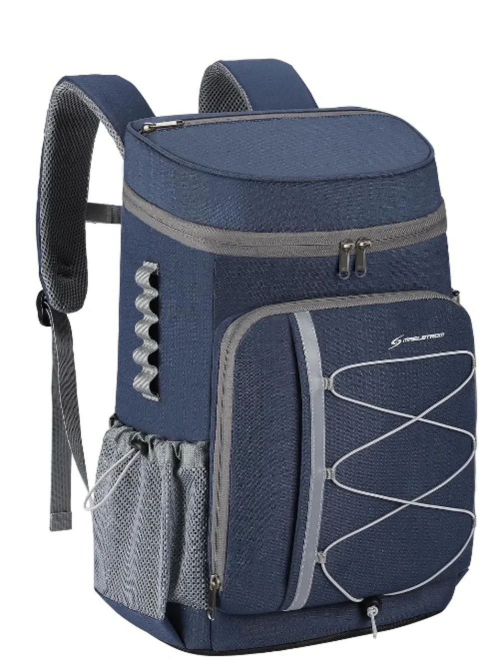 New Maelstrom Men's Navy Blue Soft Cooler Backpack 35/50 Can Insulated Travel